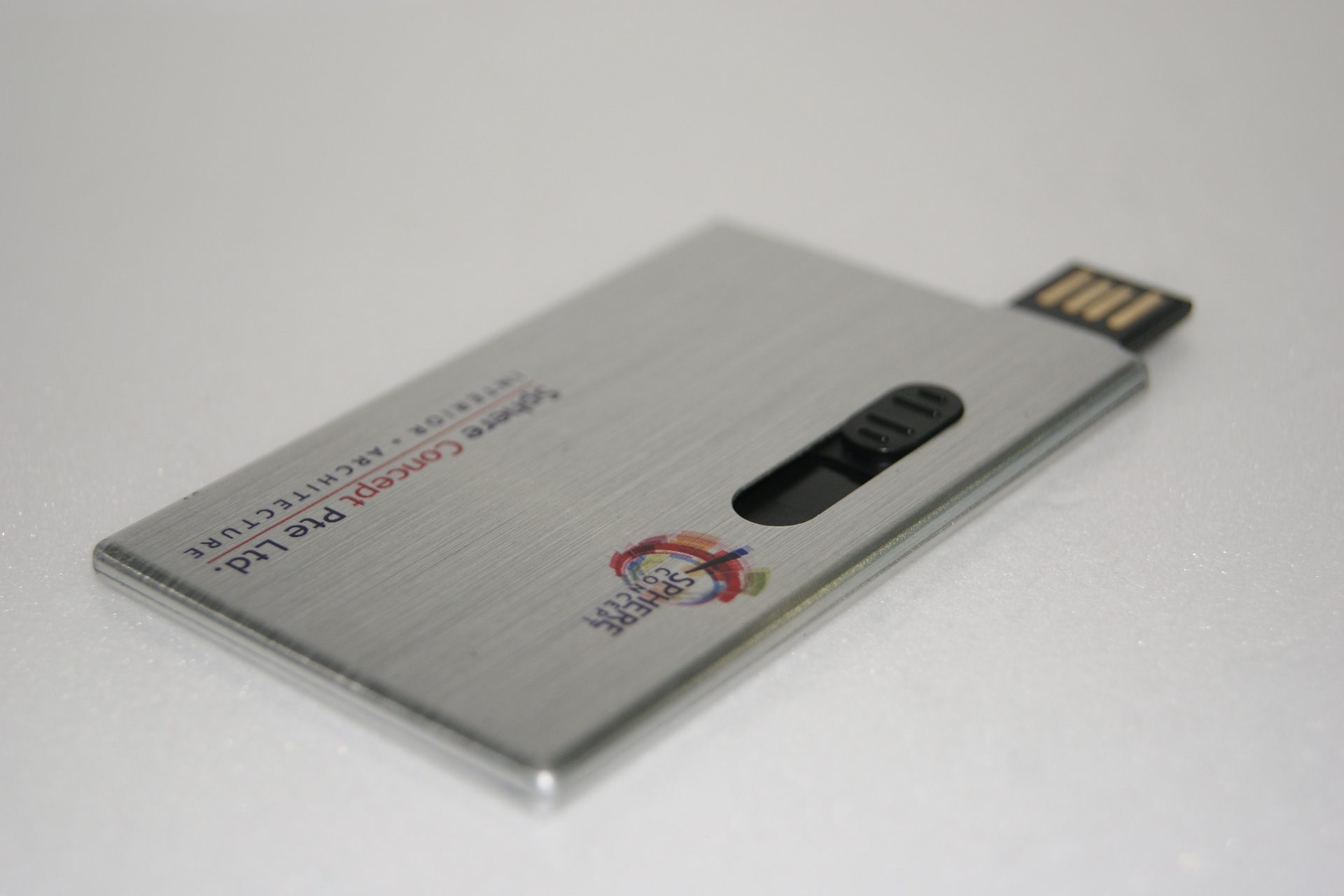 Aluminium Card USB Sample 2