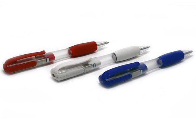 Ball Point Pen with Rubberized Grip 1