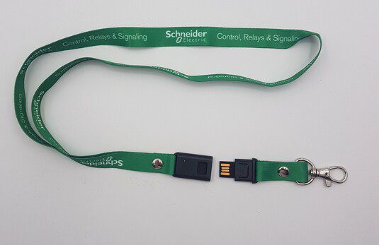 Schneider Lanyard with USB 2