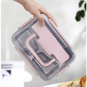 3 Compartment Thermal Lunch Box 1