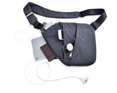 3 Pocket Stripes Sling Bag 3