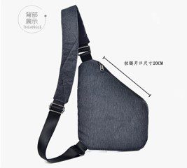 3 Pocket Stripes Sling Bag 6