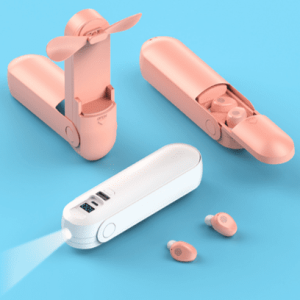3 in 1 Earbuds Powerbank Fan 2