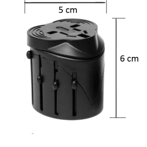 4 Mode Round Interchangeable Universal Adaptor 1