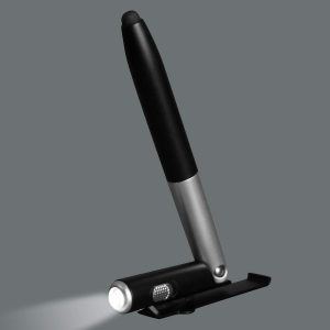 4 in 1 Foldable Phone Stand Light Stylus pen 1 1