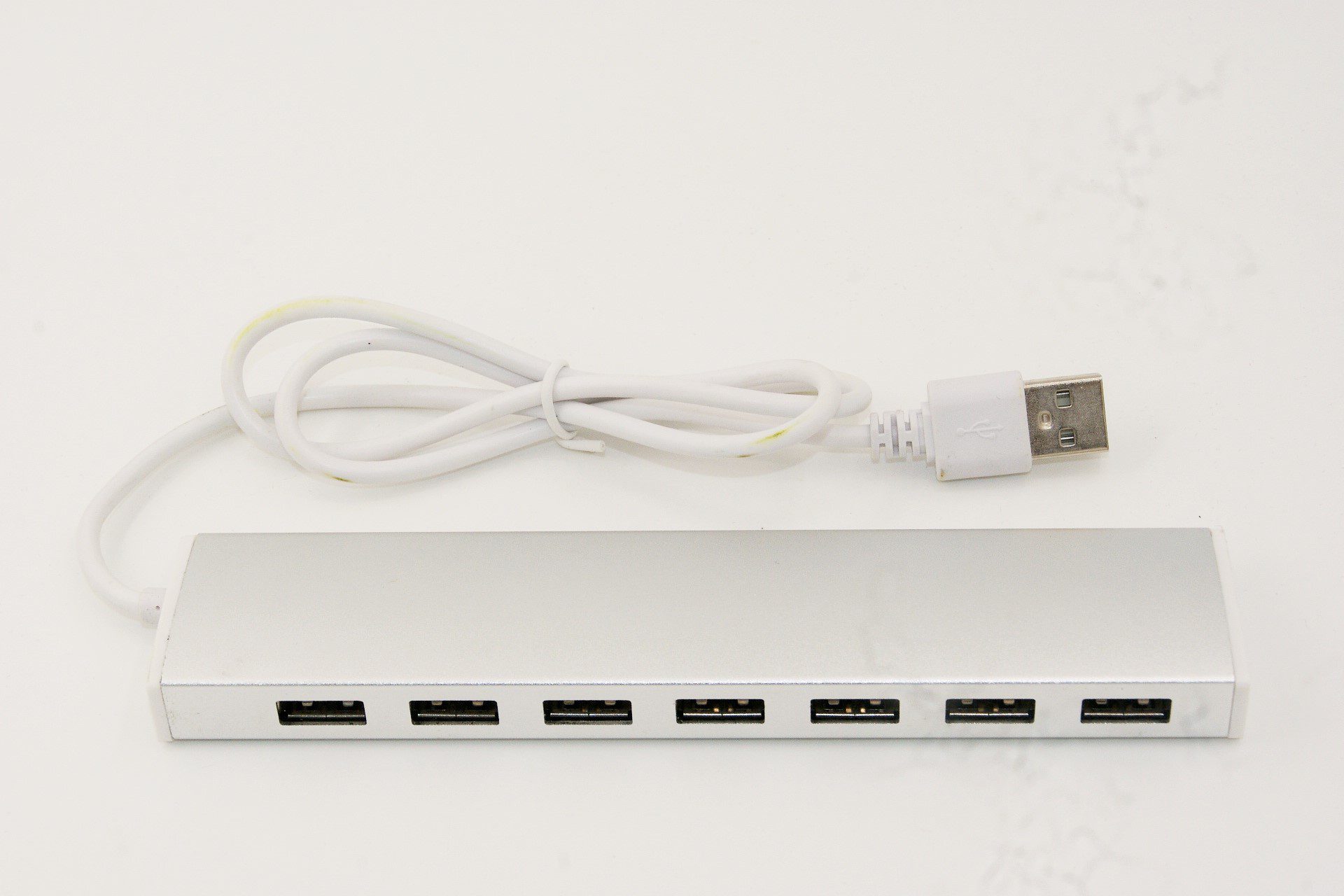 7 long port Aluminium USB Hub 2
