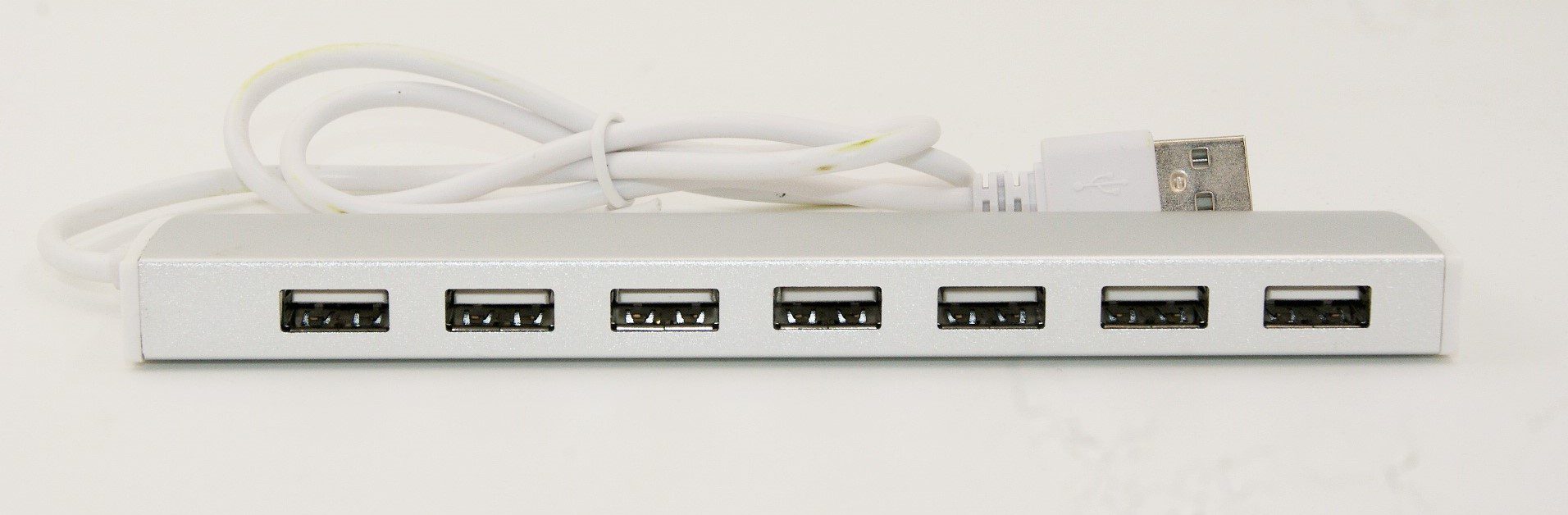 7 long port Aluminium USB Hub 4