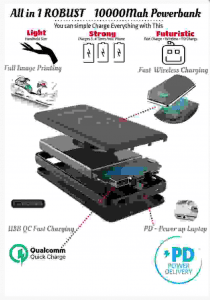 Best 10000mah Wireless Power bank that Power up Laptops 210x300 1