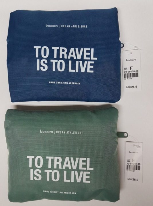 Bossini Foldable Travel Bag 2