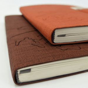 Card Pocket Leather Notebook 5
