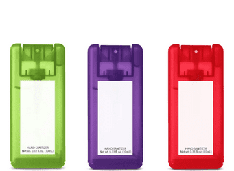 Card Spray Hand Sanitiser 1