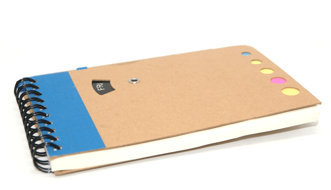 Day Changing Post it Pad with Strips and Pen 12