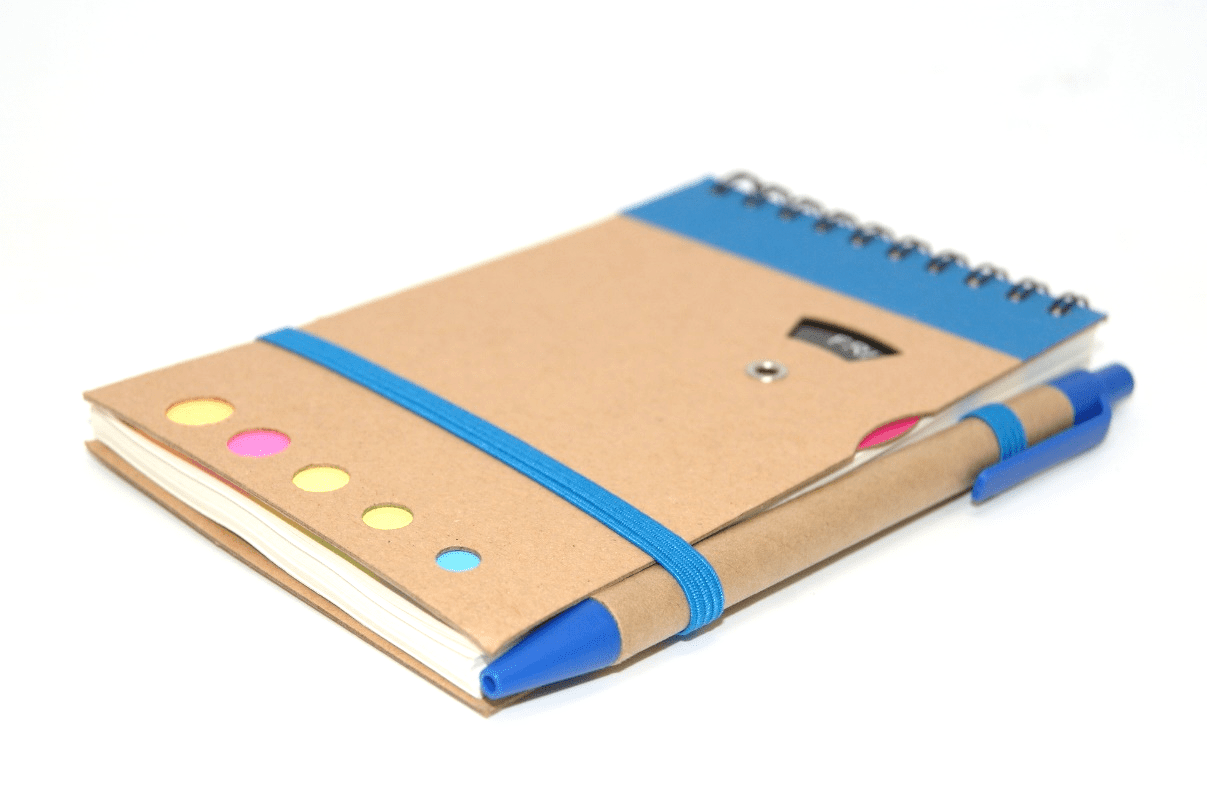 Day Changing Post it Pad with Strips and Pen 6