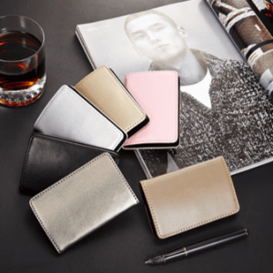 Double Stitch Premium Leather Card Holder 1