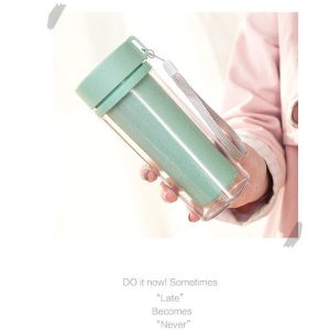 Dual Tone Eco Friendly Bottle with Handle 08