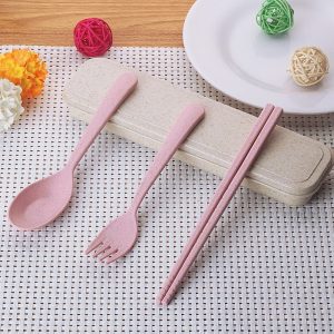 Eco Wheat Cutlery Set in Box 1