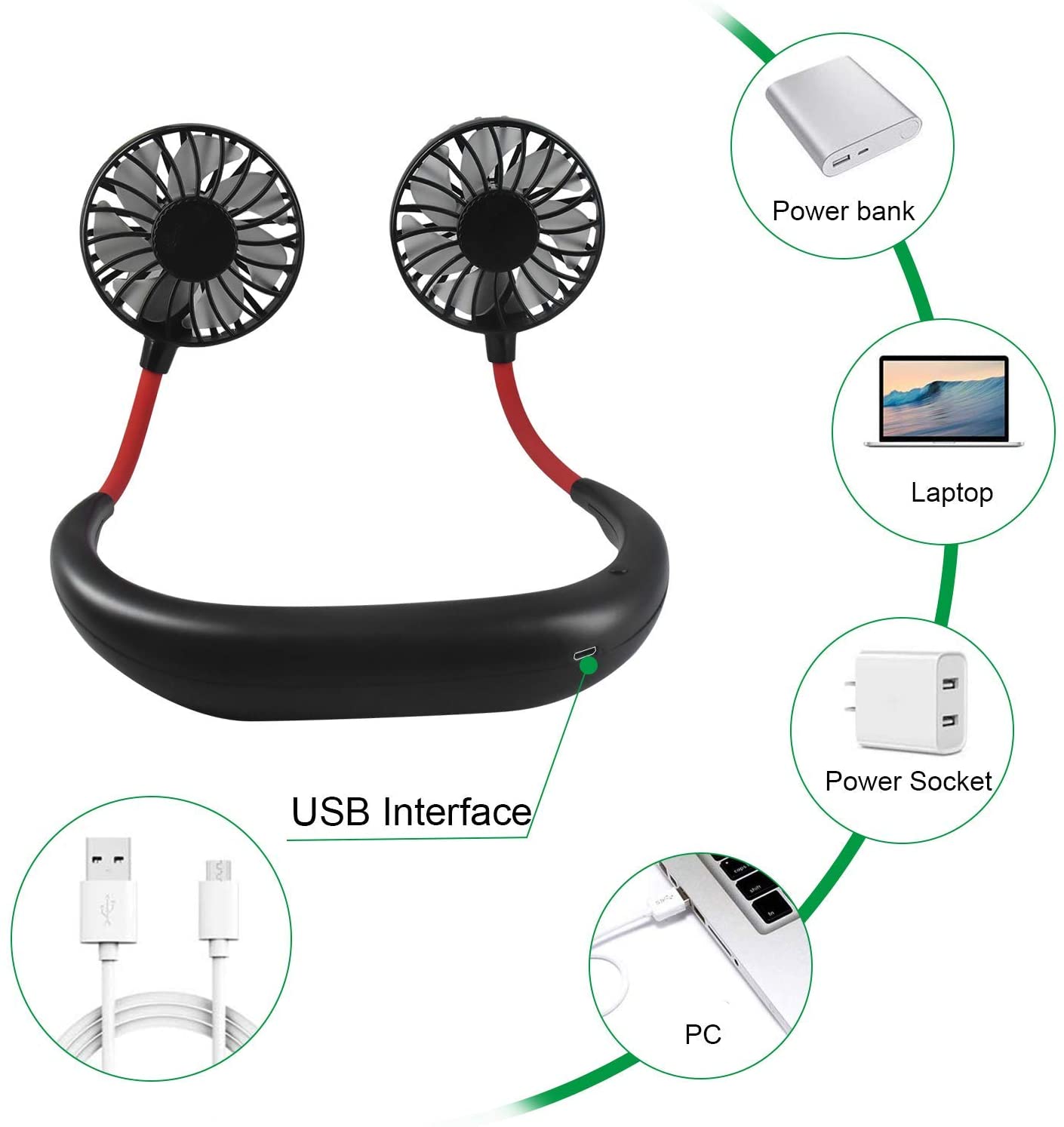 Flexi Neck Fan 10