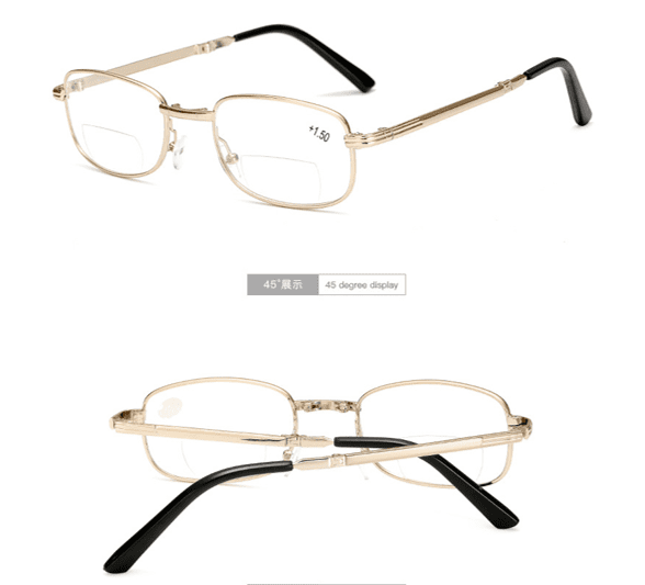 Foldable Reading Glass in Pouch 1