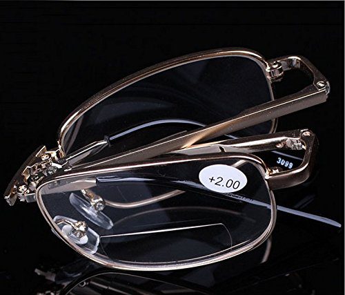 Foldable Reading Glass in Pouch 2