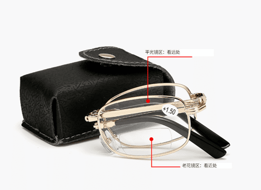 Foldable Reading Glass in Pouch 8