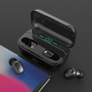 Futura Wireless Earbuds with In Built Power bank 1