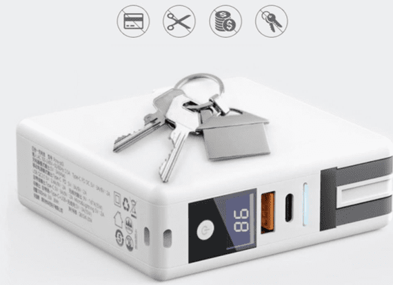 International 10000mah Wireless In Built Cable Powerbank 10