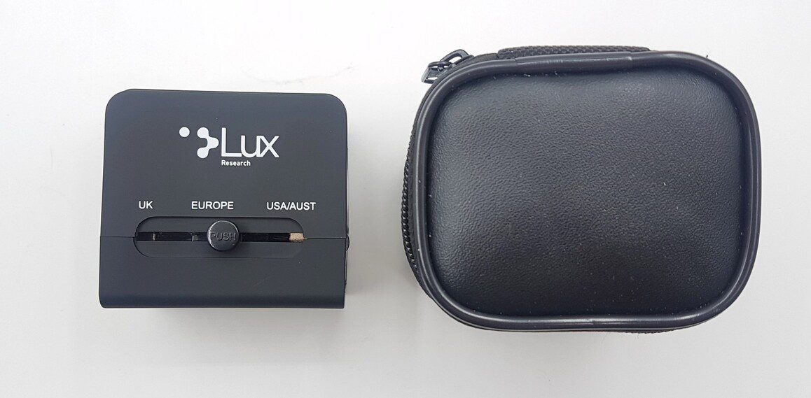 Lux Research Portable Square Dual USB Adaptor