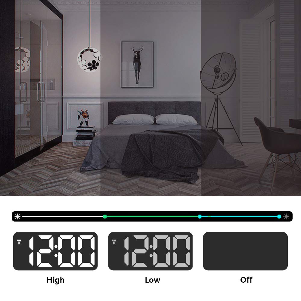 Mirror Digital Clock 2