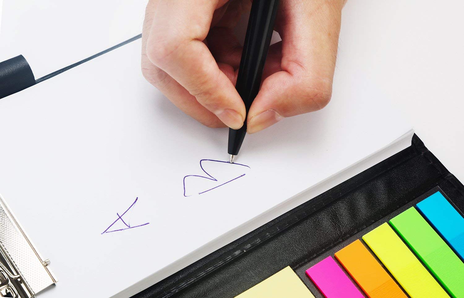 PU Leather Clip Board Set 6