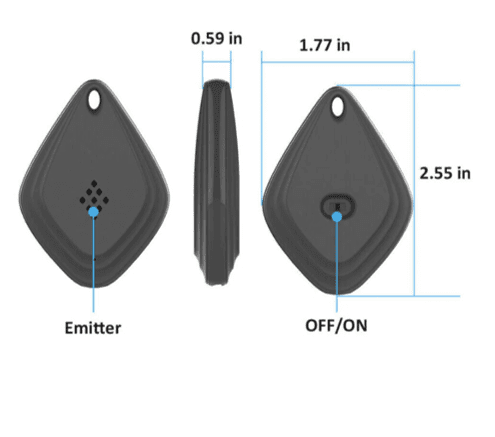Pocket size Ultrasonic Mosquito Repellent 1