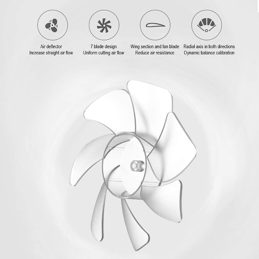 T fold Hand Desk Fan 5