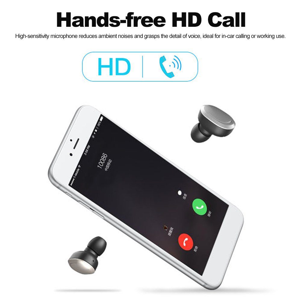 T12 Dual Blueooth in ear Headset 10