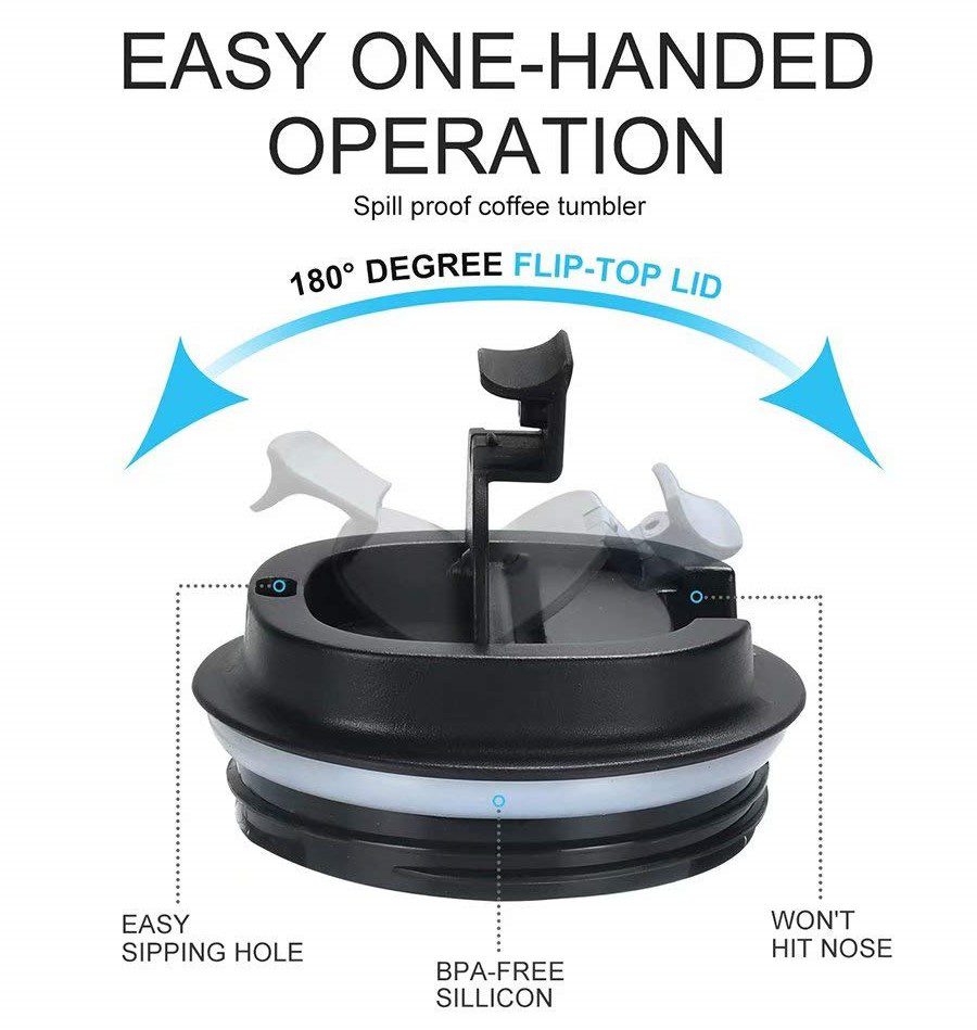 Toma Aluminium Portable Coffee Mug 9