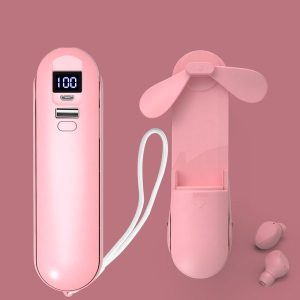 Triol Earbuds Fan Powerbank 1