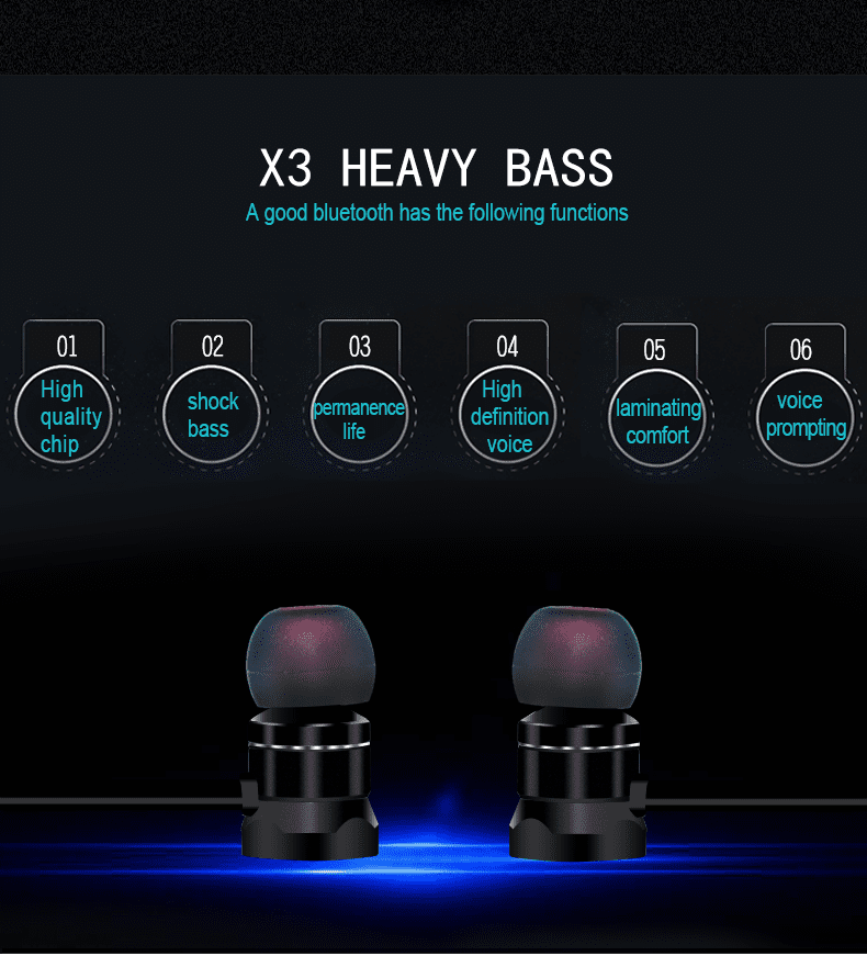 magnetic single line sports earphones 3