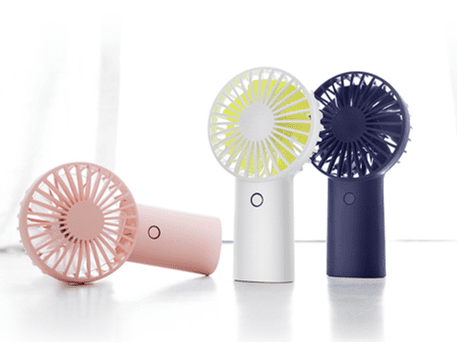mini handheld 4000mah portable fan 3