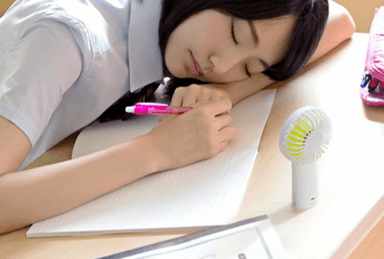 mini handheld 4000mah portable fan 4