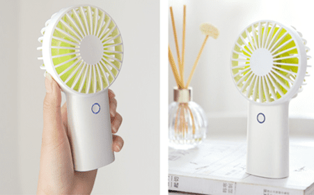 mini handheld 4000mah portable fan 7