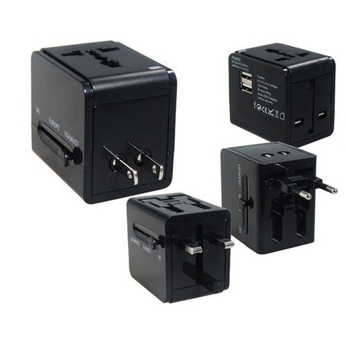 portable square dual usb adaptor 1