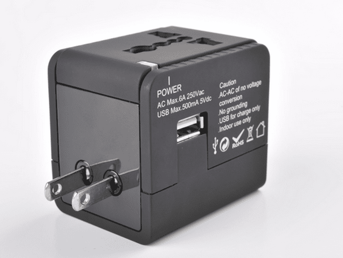 portable square dual usb adaptor 4