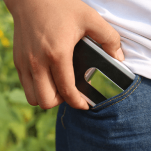 side slider anti RFID card holder 1