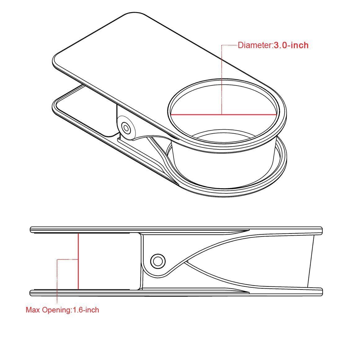smart table clip holder 4