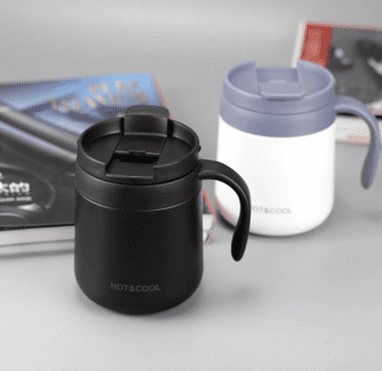 Insulated Frosted Coffee Mug 1