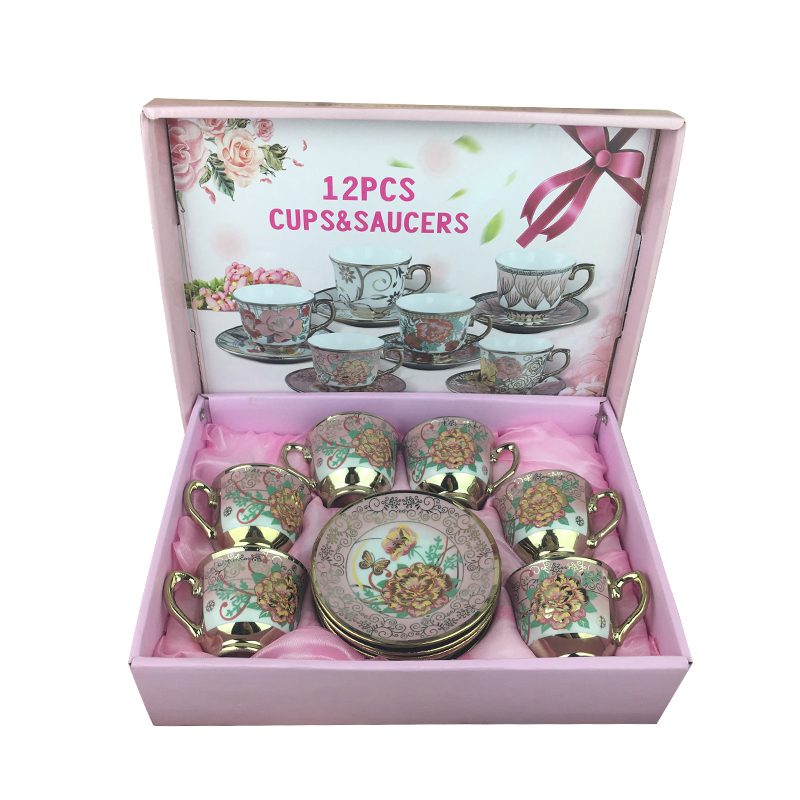 Tea Cup 12 Piece Gift Set 2