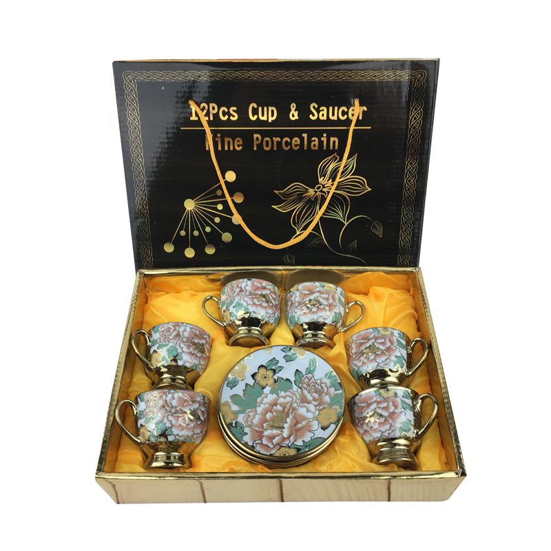 Tea Cup 12 Piece Gift Set 3