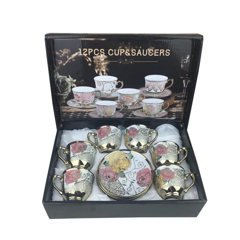 Tea Cup 12 Piece Gift Set 6