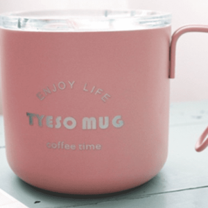 Curve Handle Thermal Coffee Mug 1