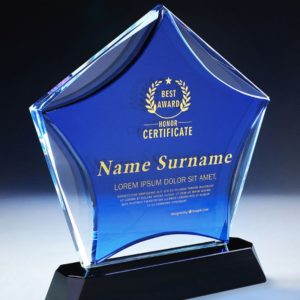 5 Star Crystal Award 