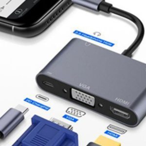 5 in 1 Audio Type C Port 4