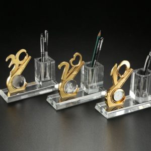 Custom Award Acrylic Pen Holder 1